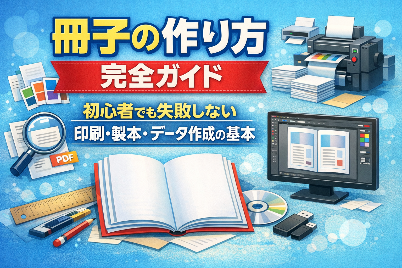 冊子の作り方完全ガイド 初心者でも失敗しない印刷・製本・データ作成の基本冊子の作り方完全ガイド | 株式会社ミユキ印刷 MIYUKI ...