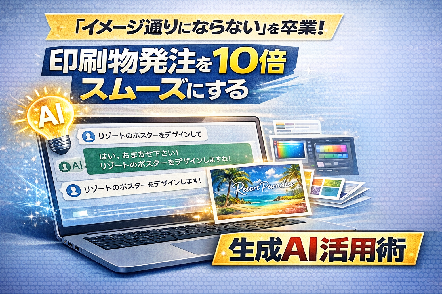 「イメージ通りにならない」を卒業！印刷物発注を10倍スムーズにする生成AI活用術 | 株式会社ミユキ印刷 MIYUKI PRINTING CO ...